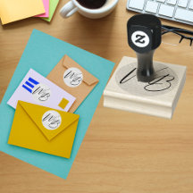 Business Logo Custom Rubber Stempel