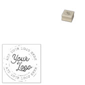 Business Logo Custom Rubberstempel (Gestempeld)