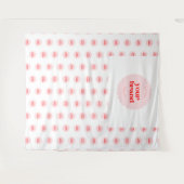 Business Logo Event Step & Repeat Achtergrond Wandkleed (Voorkant (horizontaal))