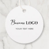 Business Logo Hang Label Kleding Swing Labels Circ (Voorkant)