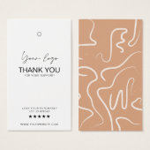 Business Logo Label Hang Label Kaart (Voorkant /achterkant)