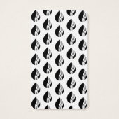 Business Logo Label Hang Label Kaart (Achterkant)