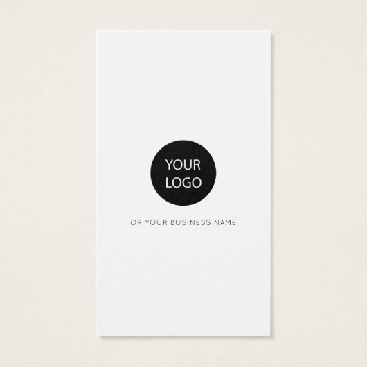 Business Logo Label Hang Tag (Dos)