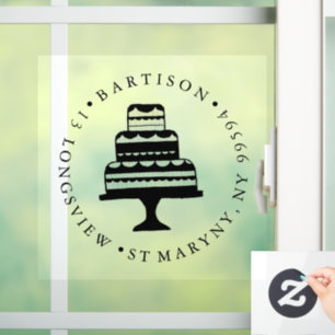 BUSINESS LOGO magasin de boulangerie panneau cake