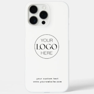 Business Logo Merknaam Modern Simple iPhone 16 Pro Max Hoesje