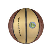 Business Logo Mini Gold Basketbal (Verticaal)