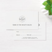 Business Logo Modern Minimalistische Gift Kaart (Bureau)
