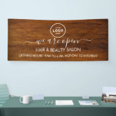 Business Logo Modern Professional 6'-banner Spandoek (Beurs)
