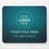 Business Logo Mousepad Muismat (Voorkant)