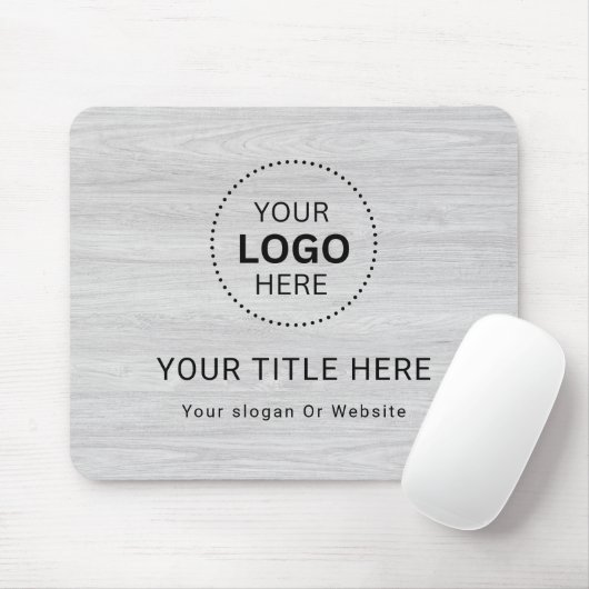 Business Logo Mousepad Muismat (Met muis)