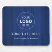 Business Logo Mousepad Muismat (Voorkant)