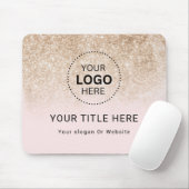 Business Logo Mousepad Muismat (Met muis)