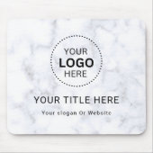 Business Logo Mousepad Muismat (Voorkant)