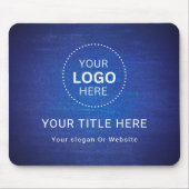 Business Logo Mousepad Muismat (Voorkant)