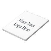 Business Logo Notitieblok (Gedraaid)