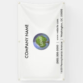 Business Logo Outdoor Spandoek (Verticaal)