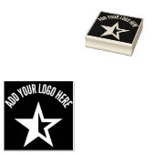 Business Logo Professional Custom Self-Inking Stam Rubberstempel (Gestempeld)