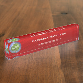 Business Logo Red Naambordje