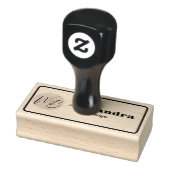 Business Logo Restaurant Manager gepersonaliseerd Rubberstempel (Stempel)