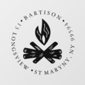BUSINESS LOGO STADE magasin panneau feu camp (Feuille)