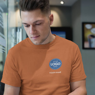 Business Logo Upload Sjabloon - Creëer Uw Eigen T- T-shirt