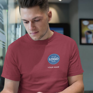 Business Logo Upload Sjabloon - Creëer Uw Eigen T- T-shirt