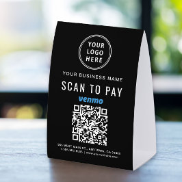 Business Logo Venmo QR Code Scan To Pay