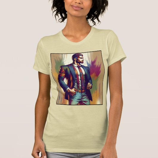 Business Man T-Shirt (Voorkant)