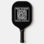 Business Marketing QR Code Pickleball Paddle (Voorkant)