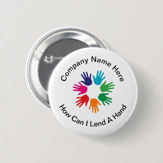 Business Medical Health Pin Back-Buttonnen Ronde Button 5,7 Cm