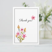 Business merci avec la fleur. (Debout devant)