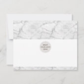 BUSINESS MERCI chic moderne gris rose chaud LOGO (Dos)