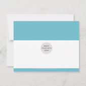 BUSINESS MERCI chic moderne jolie aqua LOGO (Dos)