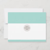 BUSINESS MERCI chic moderne menthe mignonne LOGO (Dos)