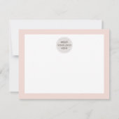 BUSINESS MERCI chic moderne rose vif LOGO (Dos)