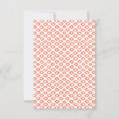 BUSINESS MERCI moderne client orange ikat (Dos)