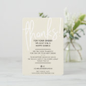 BUSINESS MERCI police moderne crème ivoire noir (Debout devant)