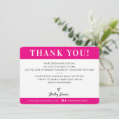 BUSINESS MERCI professionnel chic fuschia rose (Debout devant)