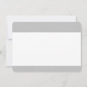 BUSINESS MERCI professionnel moderne gris simple (Dos)