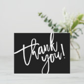 BUSINESS MERCI script moderne insérer le logo noir (Debout devant)