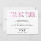 BUSINESS MERCI urbain masculin fuschia rose (Devant)