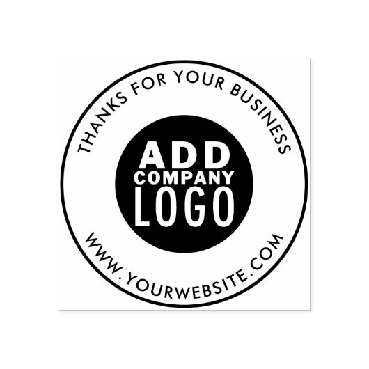 Business Merk Logo Custom Rubberstempel (Afrduk)