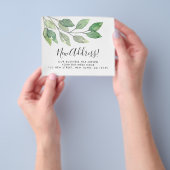 Business Moving Aankondiging Flyer (Hand)