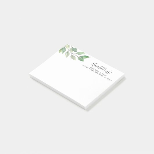 Business Moving Aankondiging Post-it® Notes (Schuin)