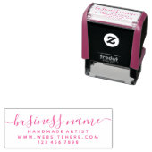 Business Name Basic Scripting Zelfinktende Stempel (In situ)