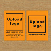 Business Oranje Enclosure Kaart