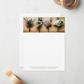 Business Photo Banner QR Code Social Media Notitiekaartje (Voorkant / Achterkant in situ)