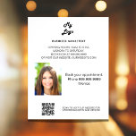 Business photo qr code beauté spa maquillage cheve<br><div class="desc">Personnalisez et ajoutez votre logo,  nom,  adresse,  texte,  photo,  votre propre code QR à votre site Web. Arrière - plan blanc,  texte noir.</div>