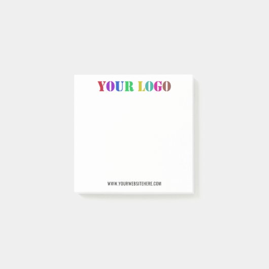 Business Post-it® notes sjabloon Ontwerp uw eigen (Voorkant)