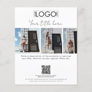 Business Promotional Beauty Mode Model Script Flyer